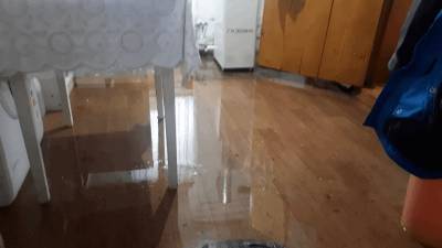 В Башкирии талые воды затопили частный дом