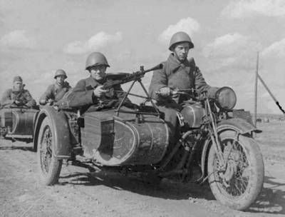 «Боевые байкеры»: какие мотоциклетные войска создали в Красной Армии