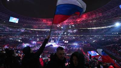 Песков рассказал о концерте в «Лужниках» в честь воссоединения с Крымом