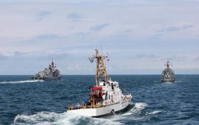 Корабли Грузии и НАТО провели учения в Черном море