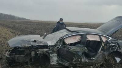 В ДТП под Харьковом с участием Tesla пострадало шесть человек