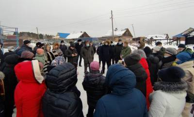Народный сход прошел в поселке Кузовлево