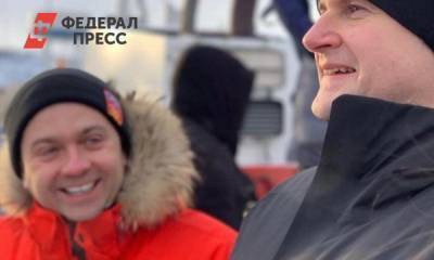 Андрей Чибис провел свой день рождения с подводниками в Североморске