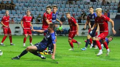 Черноморец обыграл Горняк-Спорт и сохранил лидерство в Первой лиге