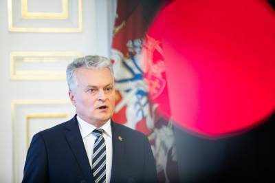 Президент Литвы во время выступления в Верховной раде призвал Украину отказаться от импорта белорусской электроэнергии
