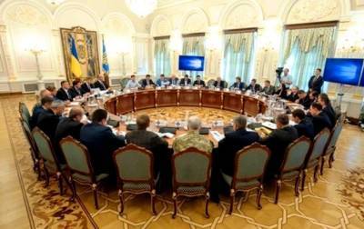 Заседание СНБО: введен новый пакет санкций