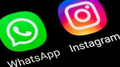 В WhatsApp и Instagram произошел сбой
