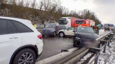 Массовая авария в Баварии с участием 65 авто – есть пострадавшие
