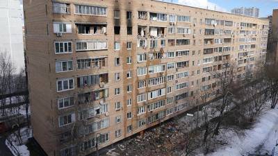 Жители трех подъездов дома в Химках вернулись в квартиры после взрыва