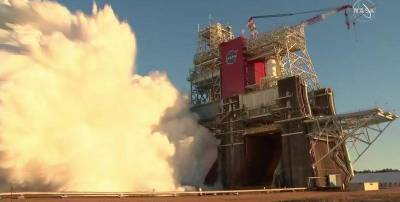 Ракета Space Launch System - NASA показало видео испытаний - ТЕЛЕГРАФ