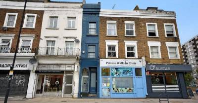 ФОТО: Самый узкий дом в Лондоне продается за 1,3 миллиона долларов