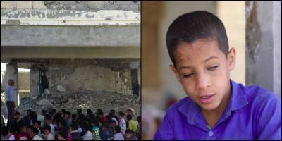 В Йемене девятилетний Ахмед преподает в школе, несмотря на слепоту - ТЕЛЕГРАФ