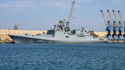 Будущее место российской базы в Судане посетил фрегат «Адмирал Григорович»