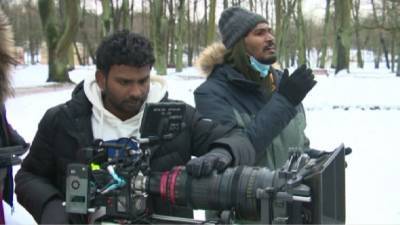 Съемки индийского кино проходят в Гатчинском парке под Петербургом