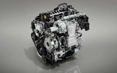 Mazda представила обновленный мотор e-Skyactiv X
