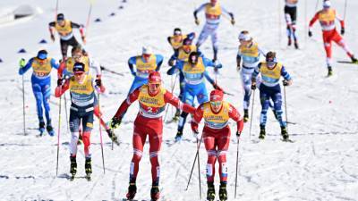 Лыжники Большунов и Ретивых рассказали о ситуации после командного спринта