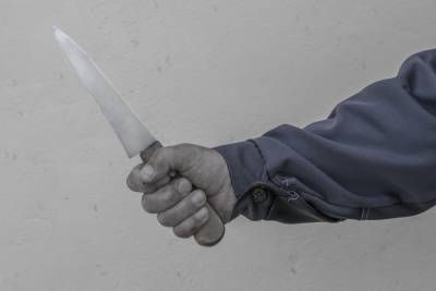 В Щекино мужчина с ножом напал на пенсионерку