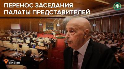 Агила Салех - Агила Салех перенес заседание Палаты представителей Ливии на 18 марта - riafan.ru - Ливия - Женева