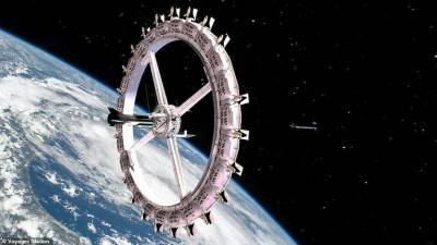 Первый в мире космический отель будет открыт на станции «Вояджер»