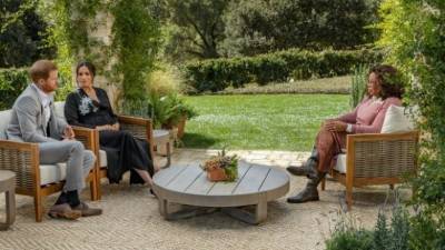 В Сети появился тизер откровенного интервью Меган Маркл и принца Гарри Опре Уинфри
