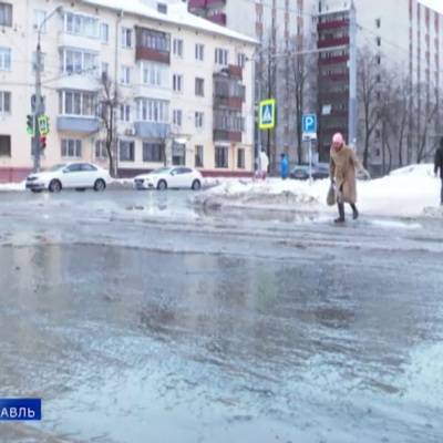 Несколько улиц затопило в Ярославле