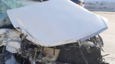 Водитель легковушки погиб в тройном ДТП в Крыму