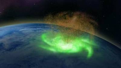 В атмосфере Земли впервые заметили космические ураганы