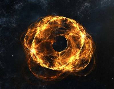 Астрономы: Поглощенная черной дырой звезда подает сигналы спустя много лет
