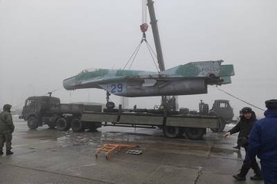 Боевой МиГ-29 «приземлится» на бульваре Мира в Невинномысске