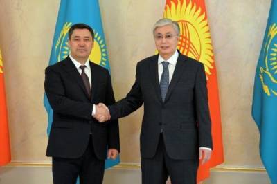 Главы Казахстана и Киргизии договорились углублять сотрудничество