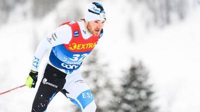 Эстонскому лыжнику вынесли предупреждение за удар соперника на ЧМ
