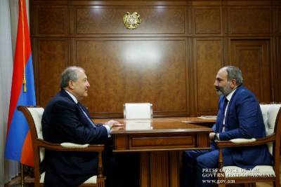 Президент Армении повторно отклонил ходатайство Пашиняна