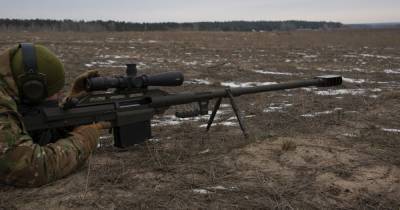 В Украине приняли на вооружение отечественную крупнокалиберную винтовку "Аллигатор" (видео)