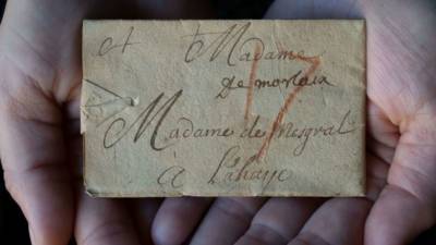 Ученые прочитали 300-летнее письмо, не повредив закодированный конверт