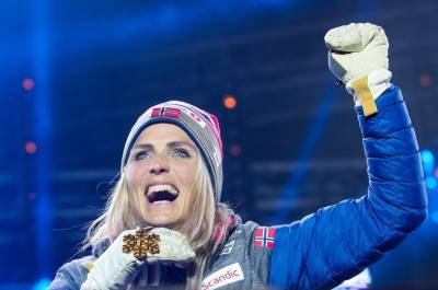Лыжница Йохауг превзошла Лазутину по количеству золотых наград на чемпионатах мира