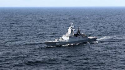 Корвет "Стойкий" продолжает антипиратскую миссию в Аденском заливе