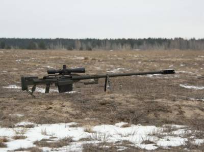 ВСУ приняли на вооружение крупнокалиберную винтовку "Аллигатор"