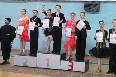 Танцевальная пара из Серпухова триумфально выступила на соревнованиях