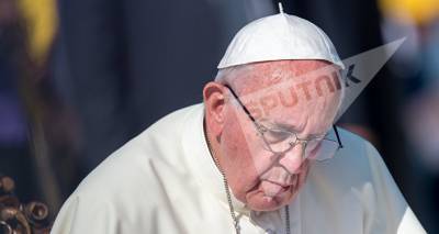 Папа Римский Франциск предупредил о новом Всемирном потопе