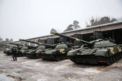 Киевский бронетанковый завод передал ВСУ модернизированные танки Т-72