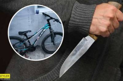 В Одессе вооруженный иностранец напал на ребенка, чтобы забрать велосипед