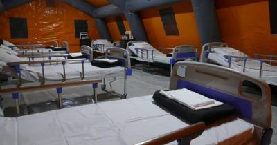 На Прикарпатье в мобильном COVID-госпитале не осталось ни одного пациента