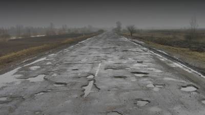 В сети показали самую худшую дорогу Украины (видео)