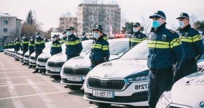 Автопарк полиции Грузии пополнился 225 новыми машинами