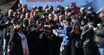 Грузинская оппозиция анонсировала масштабную акцию протеста и поездку по регионам