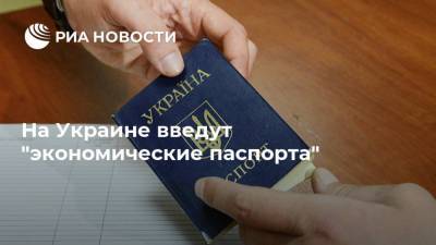 На Украине введут "экономические паспорта"