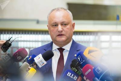 Додон считает необходимым дождаться окончательного решения КС Молдавии