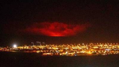 Возле столицы Исландии началось извержение вулкана, который "спал" 6 000 лет