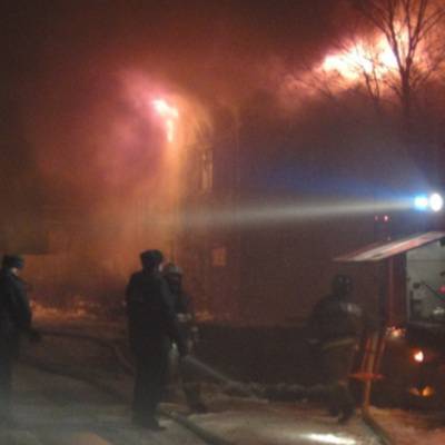 Причиной крупного пожара в Сургуте стал поджог, подозреваемый уже задержан