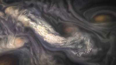 Мощные стратосферные завихрения обнаружили на Юпитере